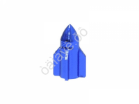 Колпачок на вентиль Ракета синий (мин 4шт)